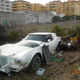 Illustration for article titled Mystery Nightmare Car Plus Bonus NHRA Pace Car Firebird Down On The Spanish Dirt Lot